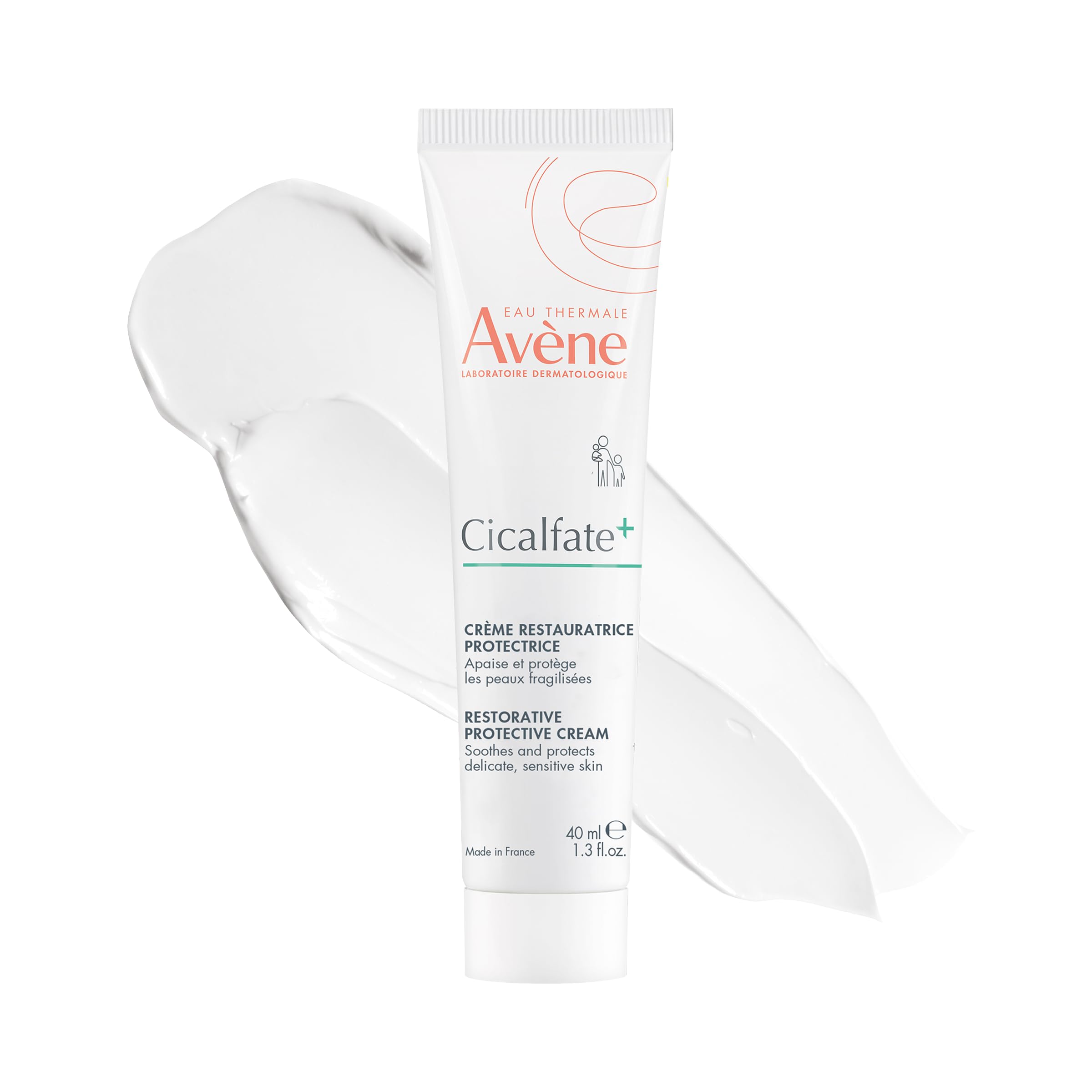 AveneCicalfate+ Repairing Protective Cream for Sensitive Irritated Skin, 40ml