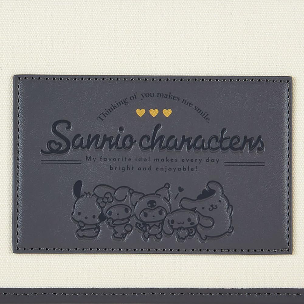 Sanrio Characters 050661 Multi Pouch (Enjoy Idol), Charcoal