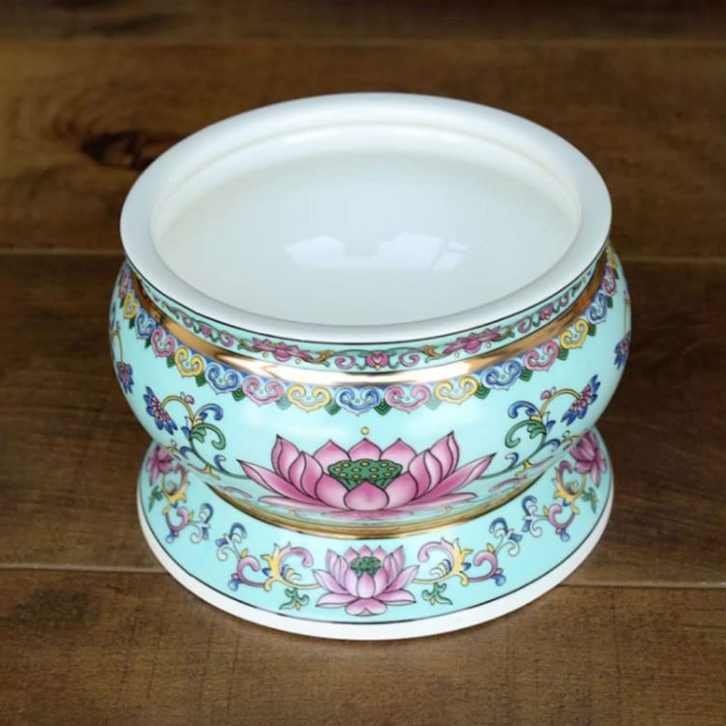 Uchwyt na kadzidło w kształcie stożka, Ceramiczny palnik na kadzidło z lotosu, wiele rozmiarów