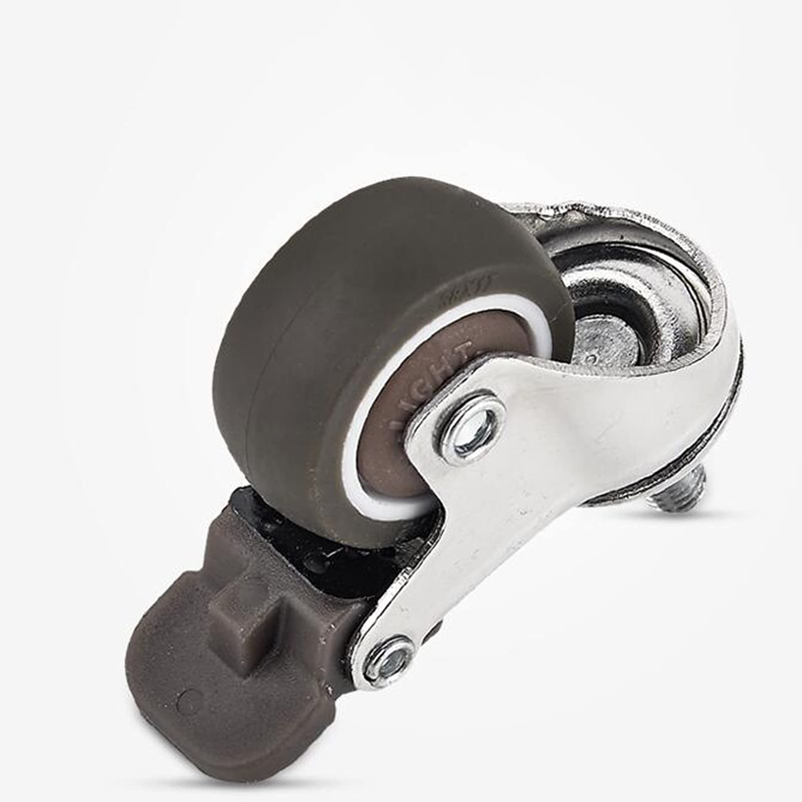 Sewroro 4 Ruote Girevoli Con Freno Per Sedie Da Computer E Fioriere - Ricambio Resistente Per Ufficio E Casa - 2