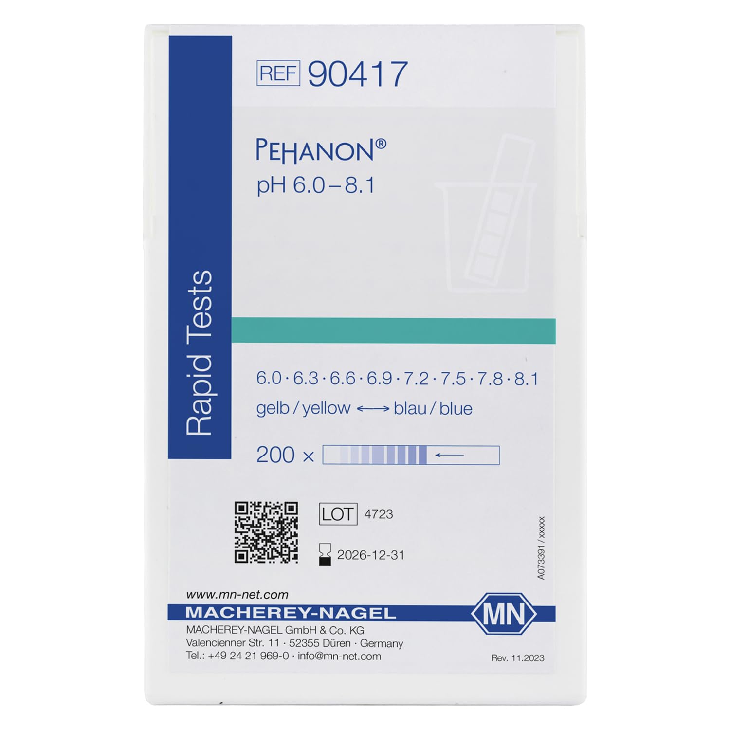 Macherey & amperio; Nagel® PEHANON pH 6,0-8,1