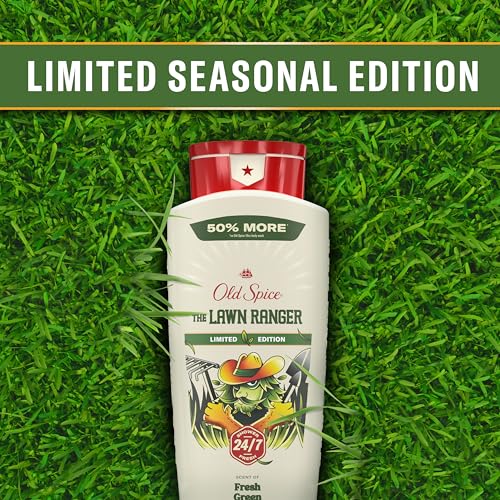Old Spice Body Wash for Men, Summerdudes, 24/7 Shower Fresh with Daily Use, Long Lasting Scent, Cleanse & Refresh Skin, VIP Festival Experience, Lawn Ranger with Fresh Green Scent, 24 oz - Image 7