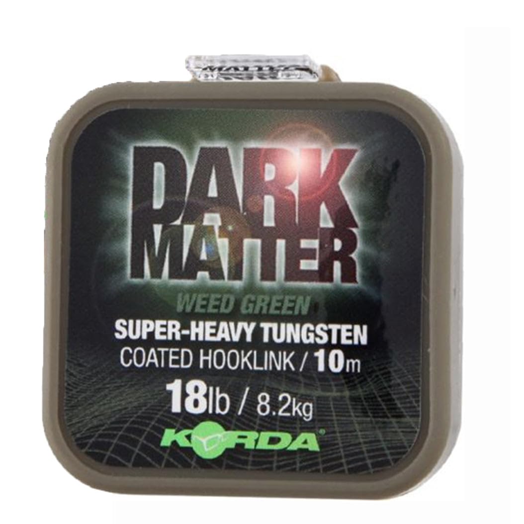 Korda Dark Matter - Cavo intrecciato rivestito in tungsteno, 10 m