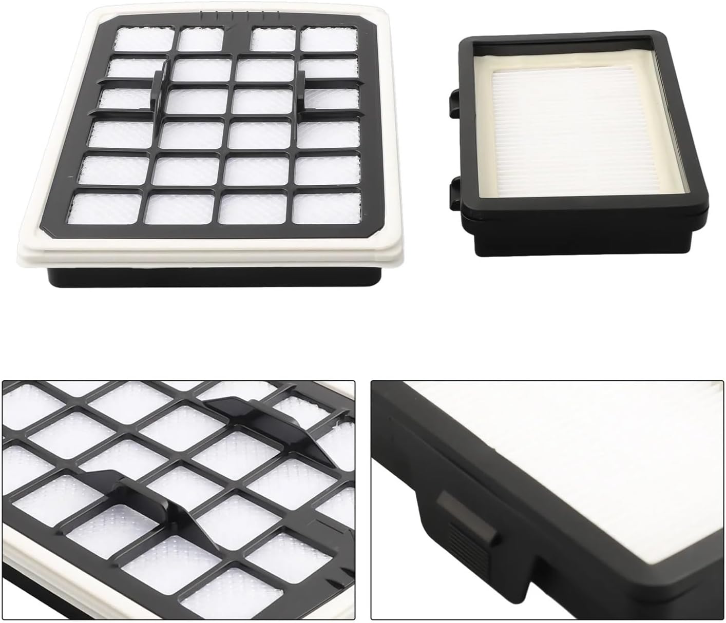 Vacuum Cleaner Exhaust Filter Dust Container Filter Filter Element,Compatibie For EUREKA NEN180 ， Bagless Canister