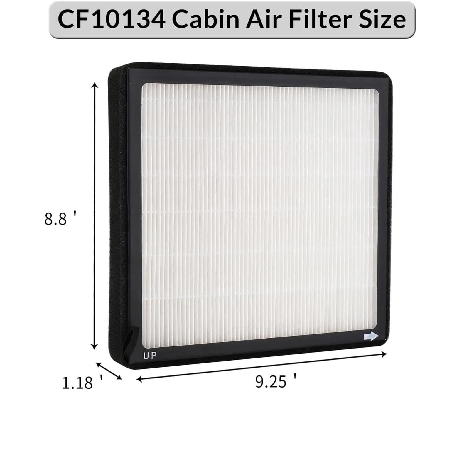 Parti di automobili CF10134 CAF1781 1 Pz Accessori Di Ricambio Filtro Aria Abitacolo A Carbone Attivo Per Auto Per Acura TSX 2004-2014