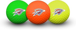 Multi-Color Golf Balls Pack of 3 NBA