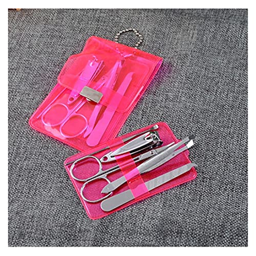 HONGYIFEI2021 Nagelset 5 STÜCKE DIG Ear Pick Löffel Messer Nageldatei Dienstprogramm Nagel Clipper Maniküre Kit… – Bild 4