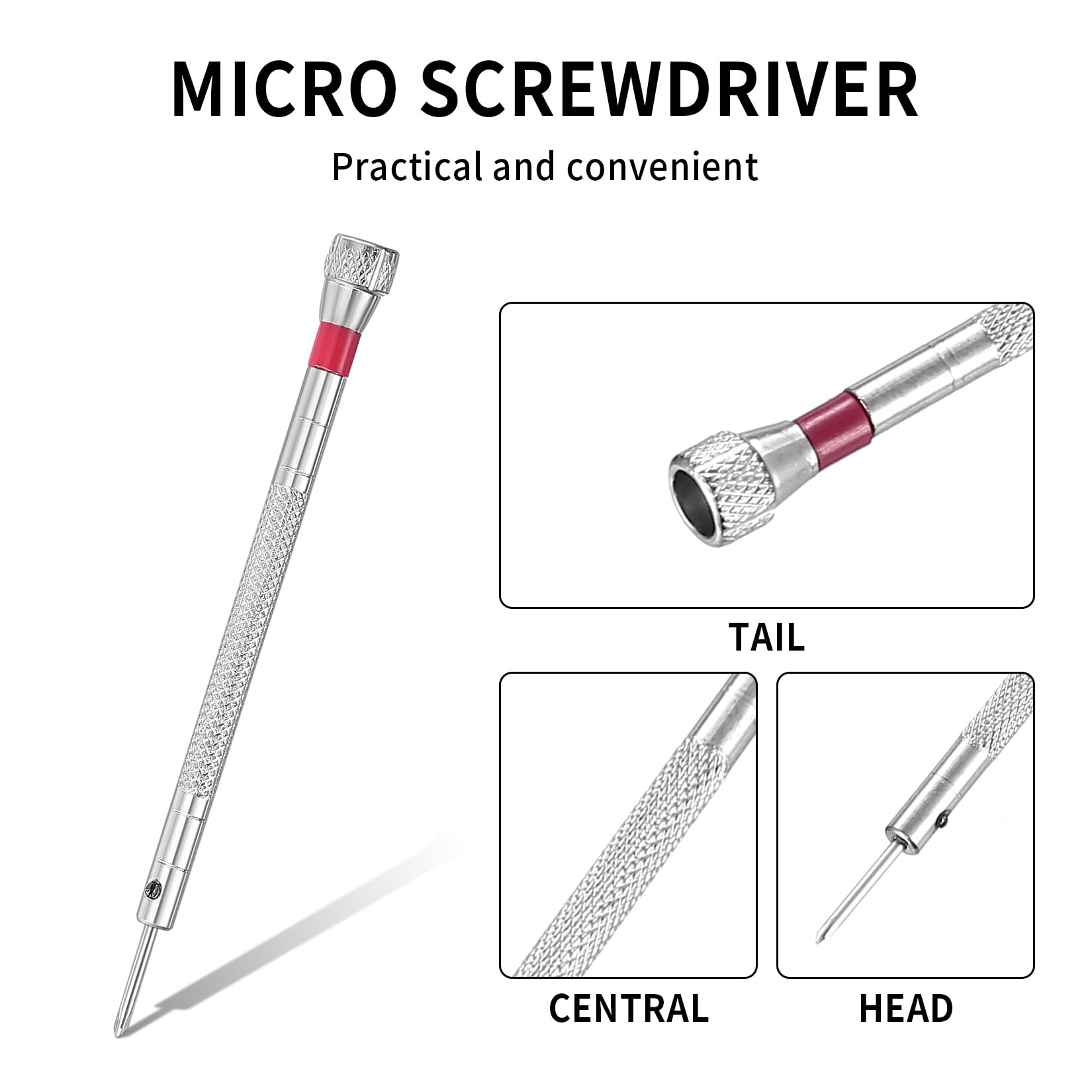 Set Di 486 Viti Piccole Per Riparazioni - Micro Viti Per Occhiali, Orologi E Elettronica - Foto 4