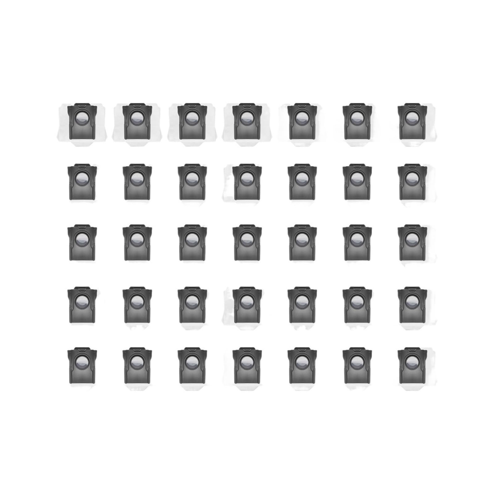 JWDHXCMSL Robot Vacuum Replacement Bags, Compatible With Dreame, X50 Ultra, X40 Ultra, X30 Ultra, L50 Ultra, L40 Ultra, L10s Ultra Gen2, L10s Pro Ultra, Cleaning Parts(35 Pcs Dust Bags)