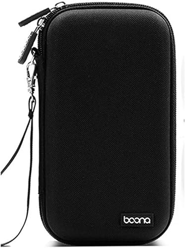 Amazon トラベルポーチ メンズ 収納 ガジェットポーチ ガジェットケース セミハード仕様 小物入れ ブラック Free ノーブランド品 ポーチ