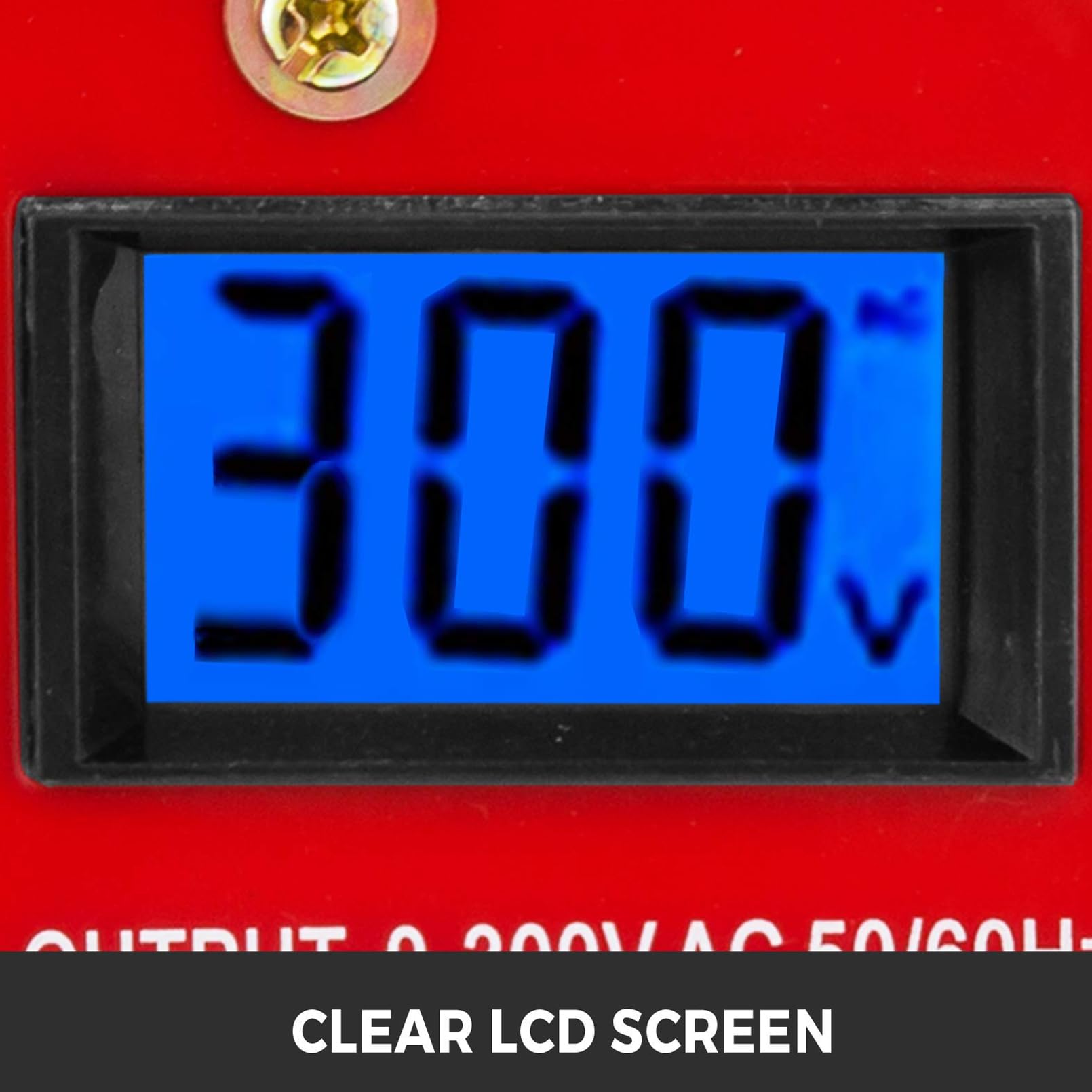 Transformator zmienny 0-300 V, regulator napięcia AC Transformator Konwerter Ekran LCD 500 VA-3000 VA Wbudowane zabezpieczenie przed przeciążeniem cewki miedzianej dla zasilacza
