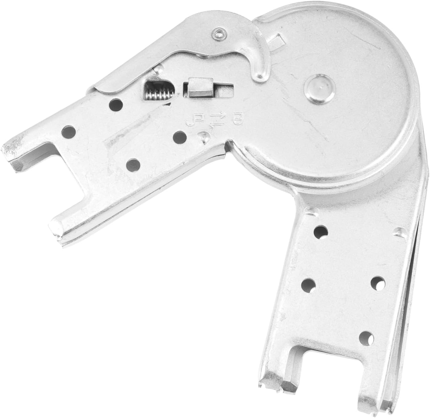 Extendable Ladder Hinge Heads for Attic Ladder Parts Large Hooks Aluminum Alloy Hinge for Step