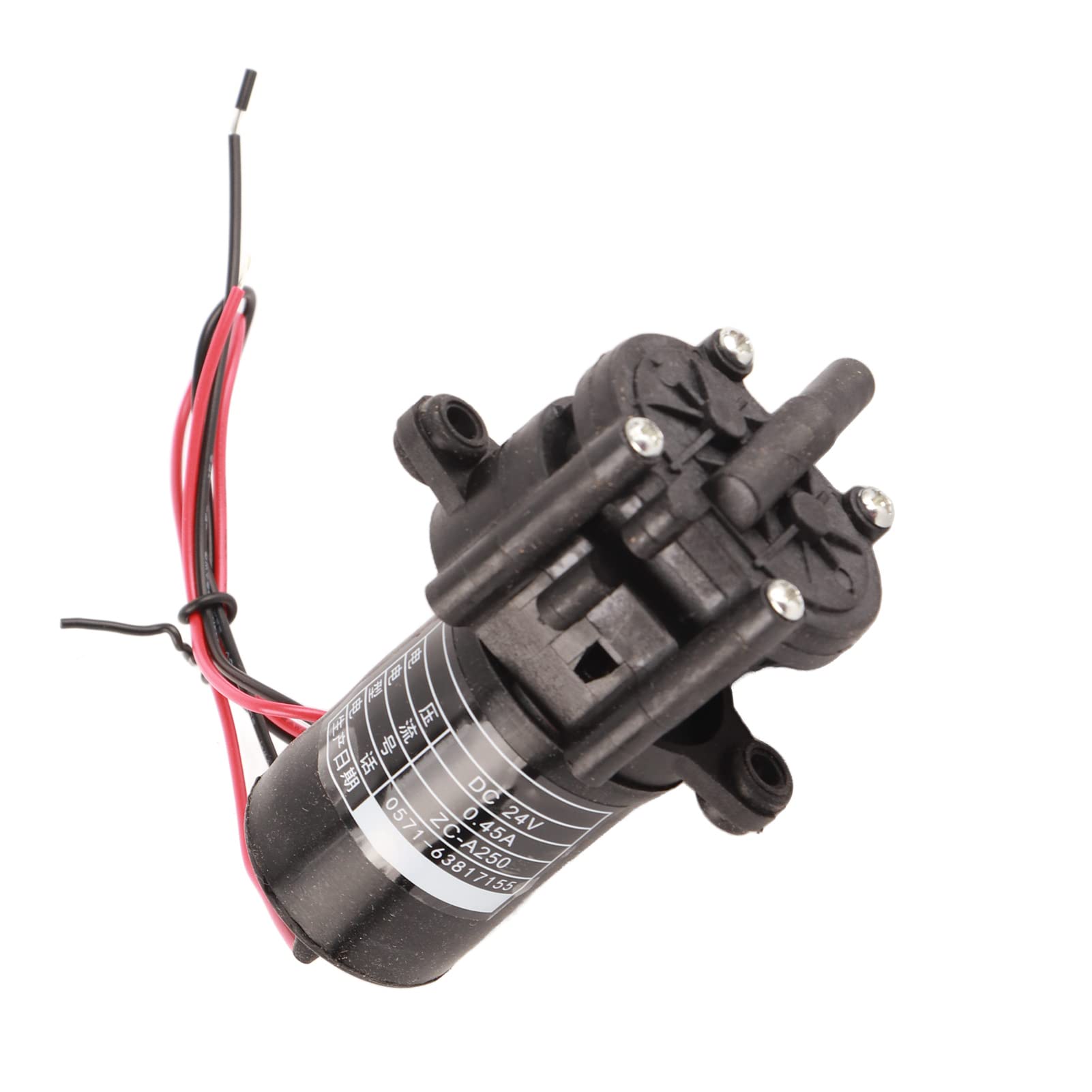 24 V Mini Plastik -Zahnradpumpe Selbst -Priming -Pumpe DC Gear ZC A250 Niedriger Stromverbrauch Hoher Effizienz Stabil für Kaffeemaschine Wasserspender Drone Sprühen