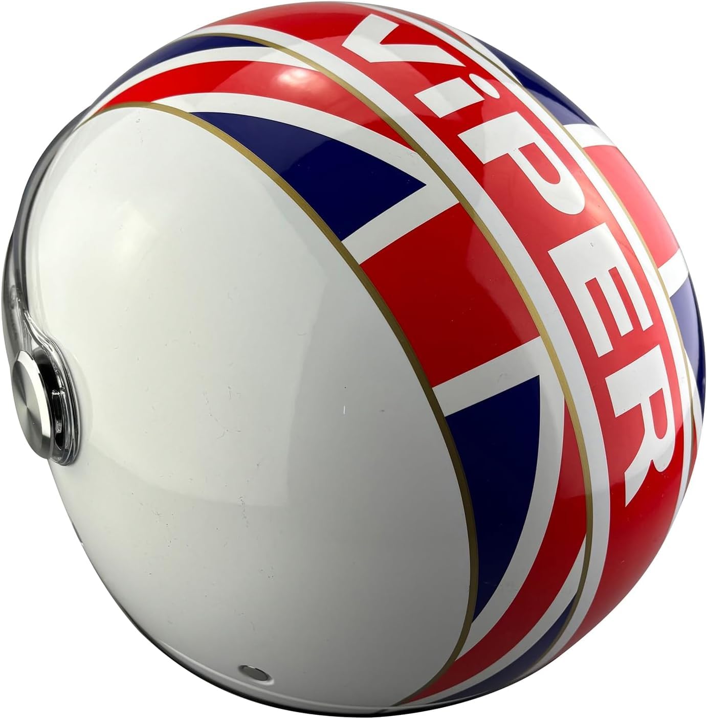 Casque de Moto Ouvert ViPER RSV19 - Casque Jet pour Scooter et Moto, pour Hommes et Femmes, avec visière Solaire