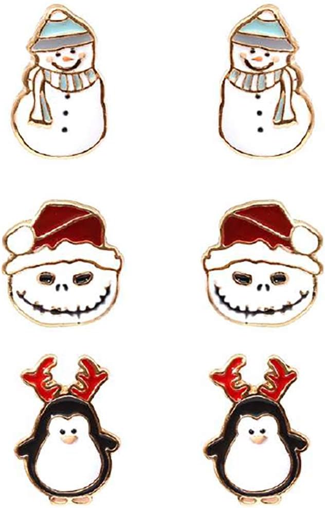 No.1187-B 【値下げ】フクロウ☆ピアス・イヤリング(パープル) No.1187