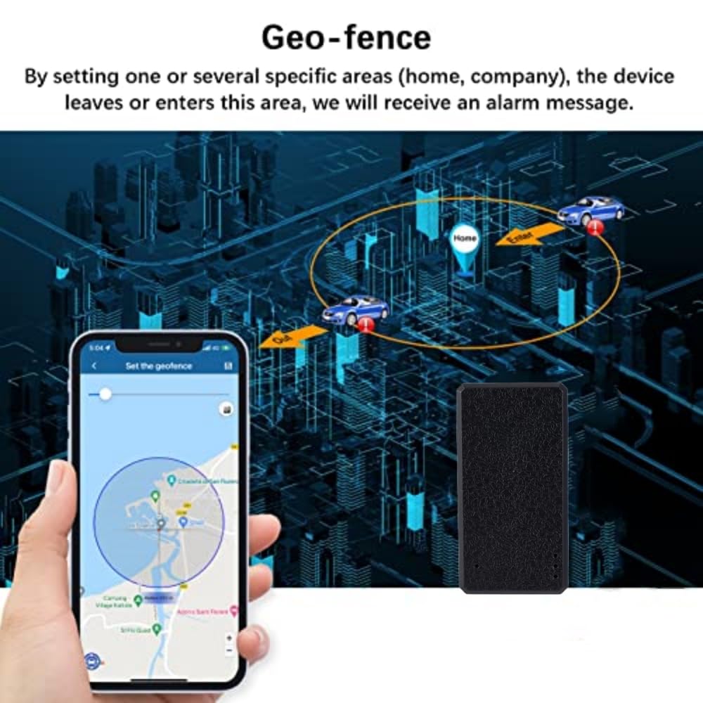 Winnes Mini GPS Tracker 4G, localizzatore GPS TK901, magnetico, impermeabile, posizione in tempo reale, app SMS per moto, auto, bici, scooter, bagagli, borsa per bambini