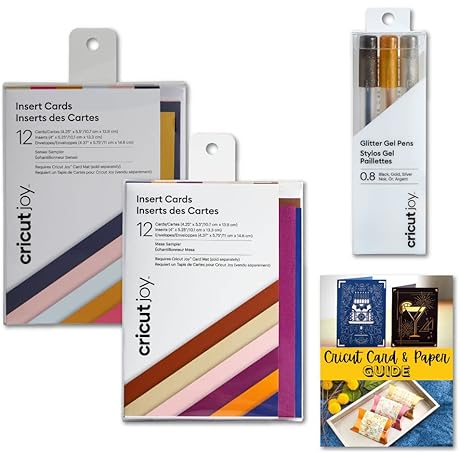 Joy Insert Cards Bundle Set for Personalized Birthday Party Invitations