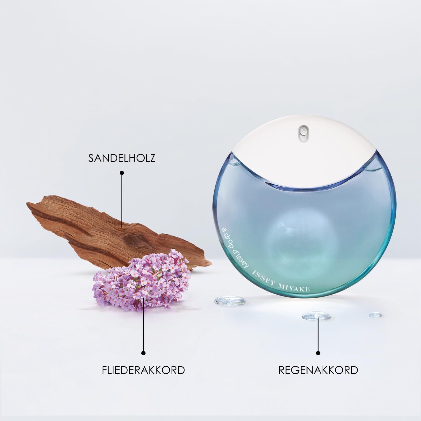 Issey Miyake - A Drop d'Issey Eau de Parfüm Fraîche - Blumiges, aquatisch-frisches Parfüm mit Regenakkord, Flieder, Damaszener Rose und Sandelholznoten – Damendüfte in verschiedenen Größen erhältlich.