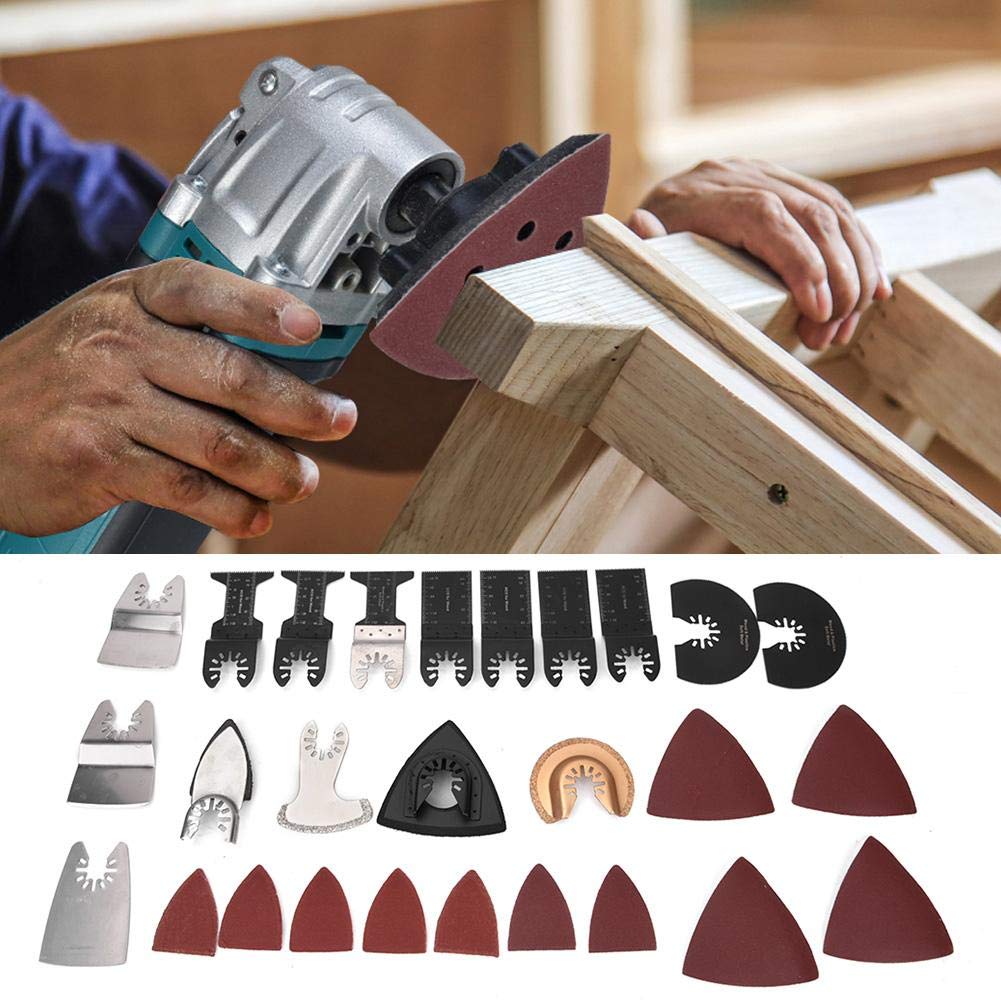 Kit lame per oscillante, kit di accessori multiutensile 70 pezzi per legno e metallo, lame per Accessori professionali sostituibili