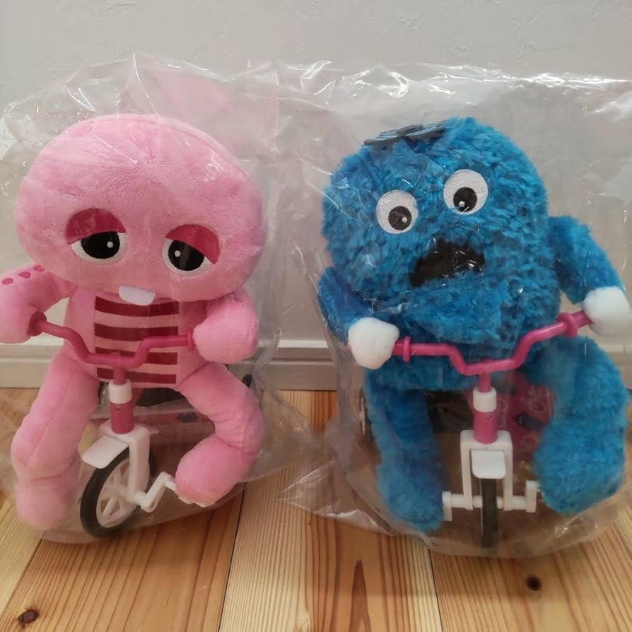 Amazon.co.jp: ガチャピン ムック 三輪車 ぬいぐるみ UQ