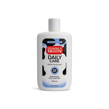 Udderly Smooth Hand & Body Lotion with 2% Urea, Daily Moisturizer to Restore Dry or Irritated Skin, Dermatologist Tested, 8 Fl Oz
