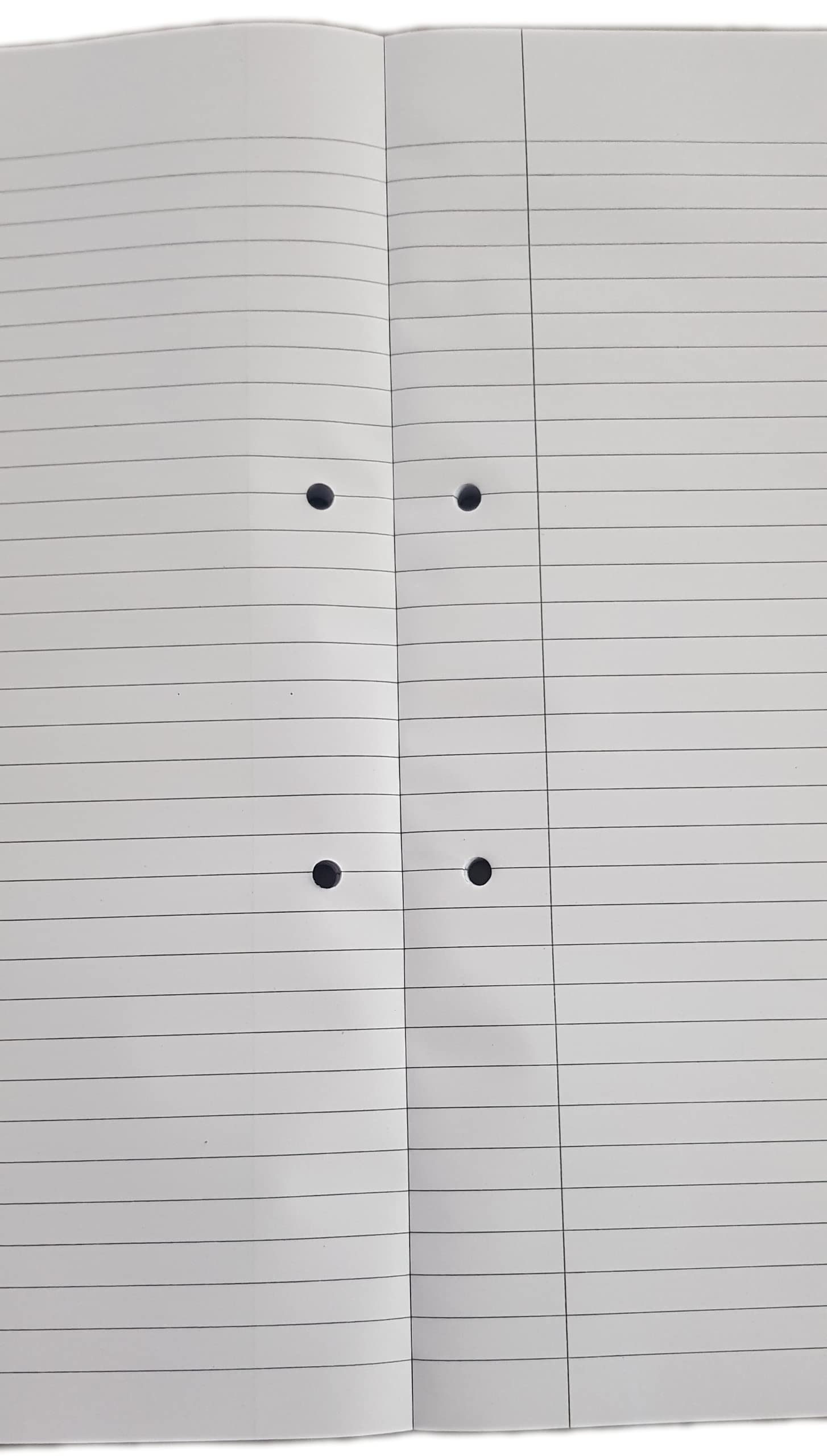 AIZOF® 2 Packs A4 Refill Pad Refillable Writing Pad Ruled Lined 200