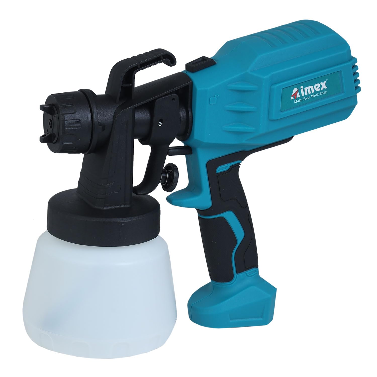 Aimex Paints Trucare Paint Sprayer 450w with 800 Ml Container, Electric Paint Sprayer with 2M Long Cable & Vde Plug, 2.5Mm Nozzle, Motor Speed Up to 32000 Rpm/min, Suitable for Indoor & Outdoor Paint (B0D8PXNDQG) Amazon Price History, Amazon Price Tracker