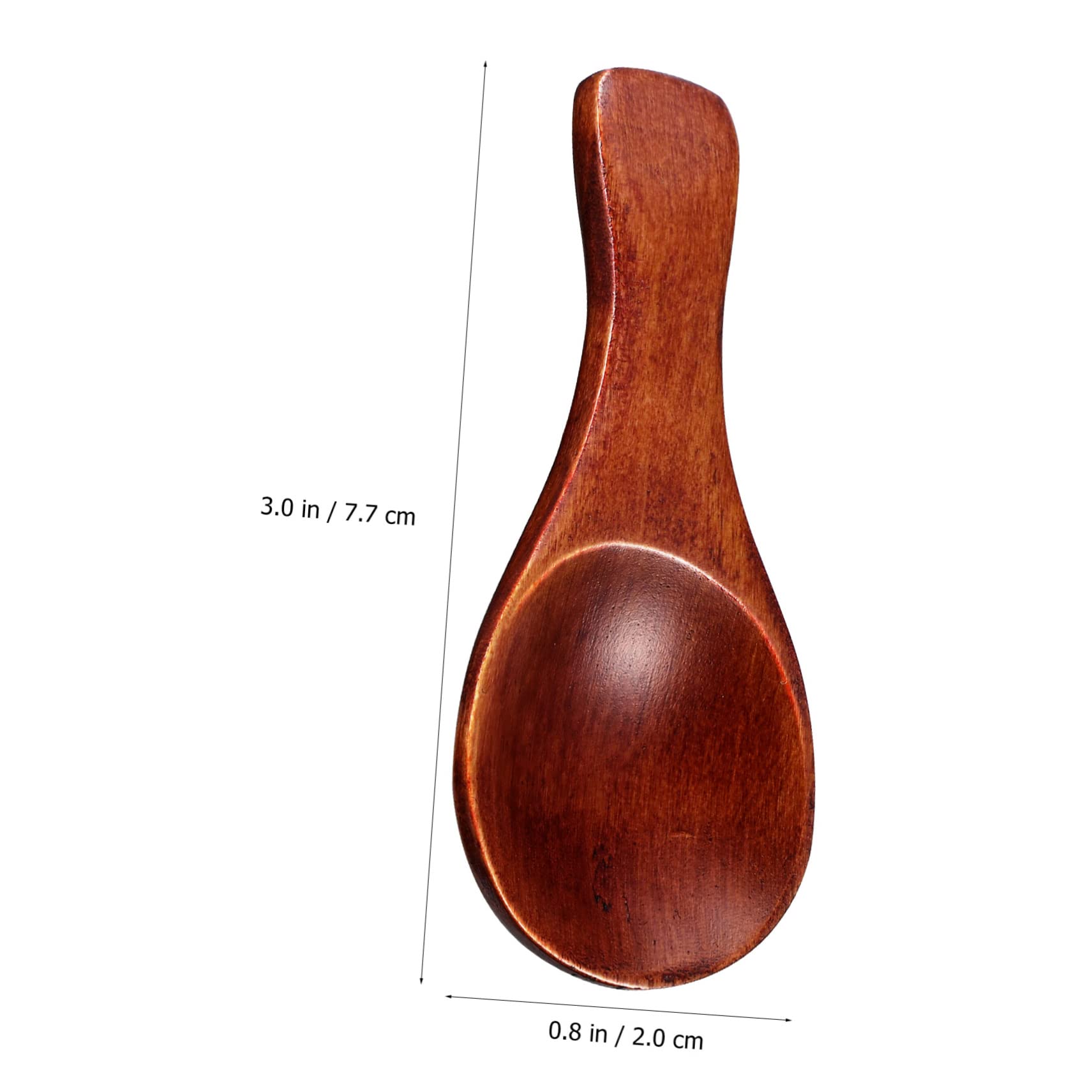 OFFSCH 9Pcs Wooden Scoop Versatile Serving Utensils for Home Coffee Shop and Restaurant Use Craftsmanship with Polished Surface for Tea Condiments