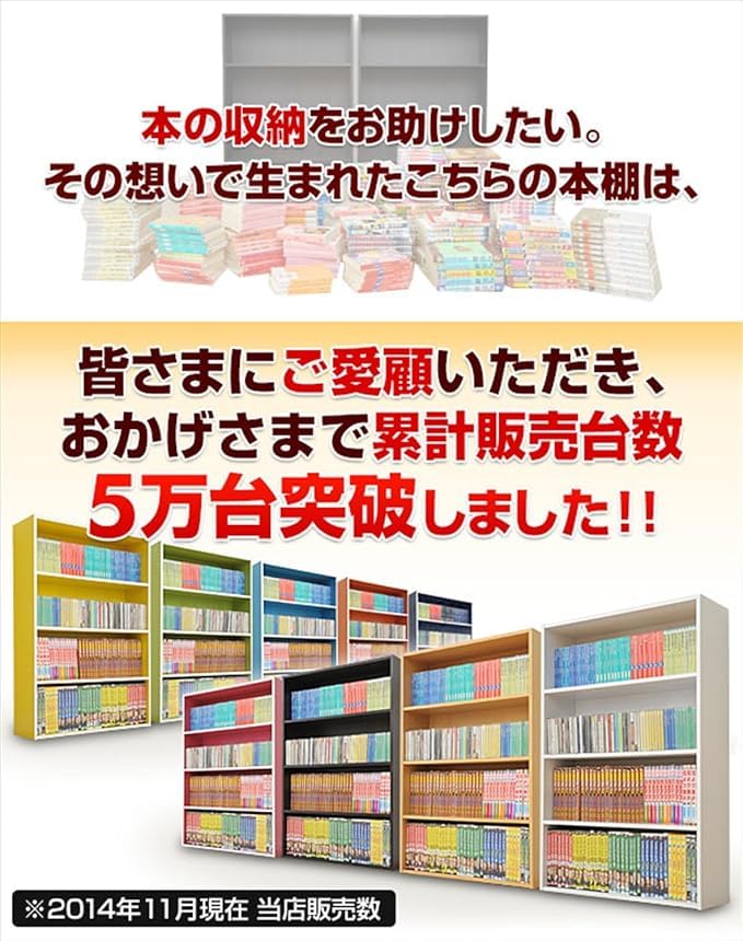 【2個組】 マンガぴったり本棚カラーボックス  ダークブラウン Amazon｜【2個組】 マンガぴったり本棚カラーボックス CMCR-9060(DBR