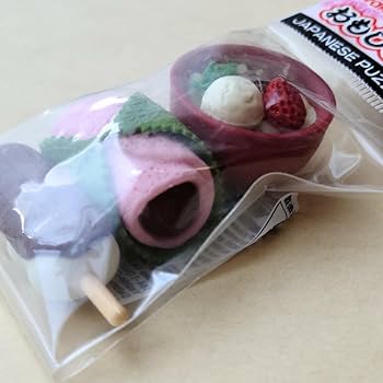 イワコー おもしろ消しゴム 面白い スイーツ ケーキ お菓子 ジュース 和菓子 NO.2ケーキ消しゴム［60個入］ | 60個セット,食べ物のなかま