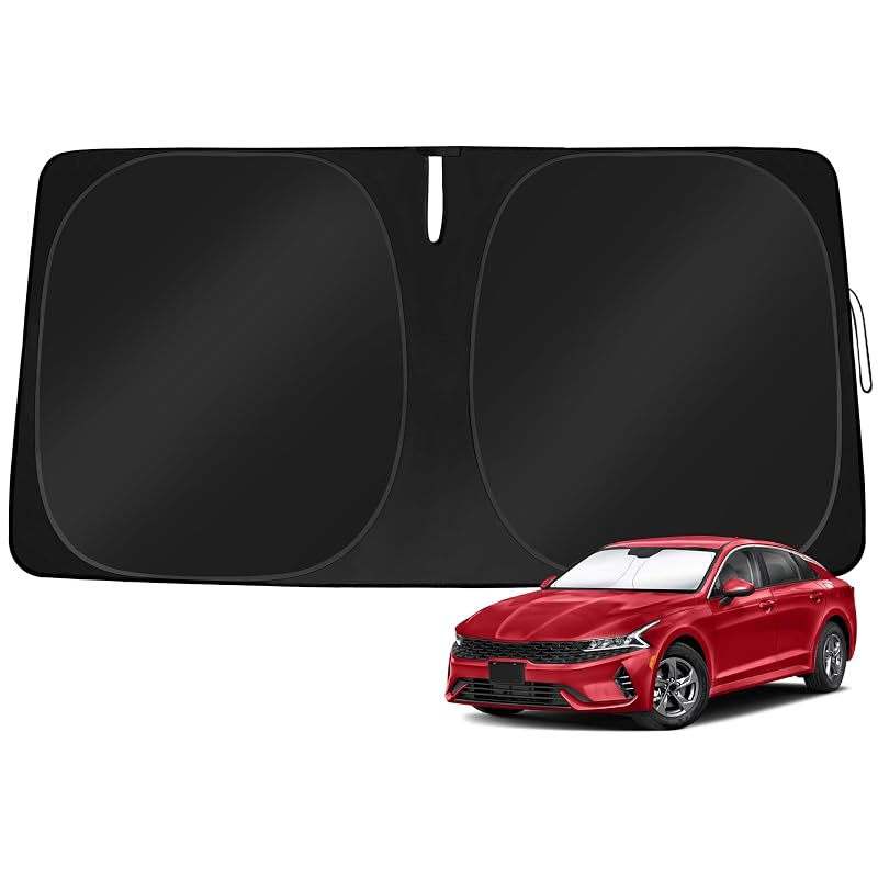 Protetor solar para para-brisa sob medida TOBNIFFD para Kia K5 2020–2026 e Hyundai Sonata 2021–2026