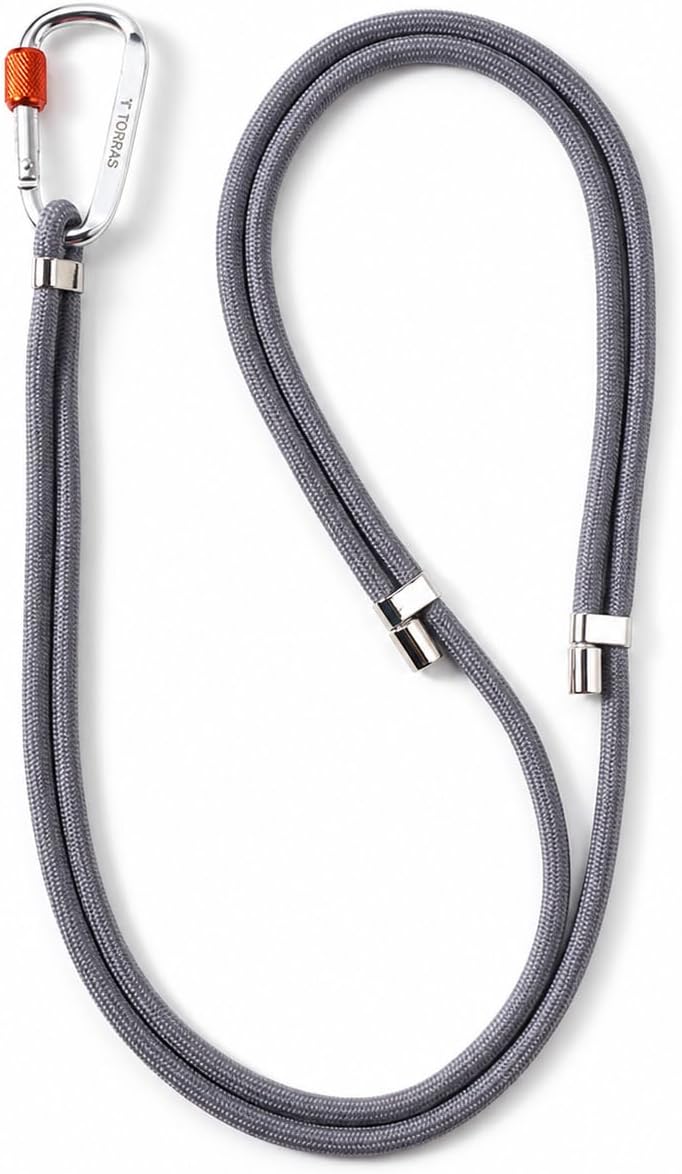 TORRAS COOLiFY Lanyard Premium Metal Buckles, Skin-Friendly, Universal Cell Phone Neck lanyard for Travel Essentials