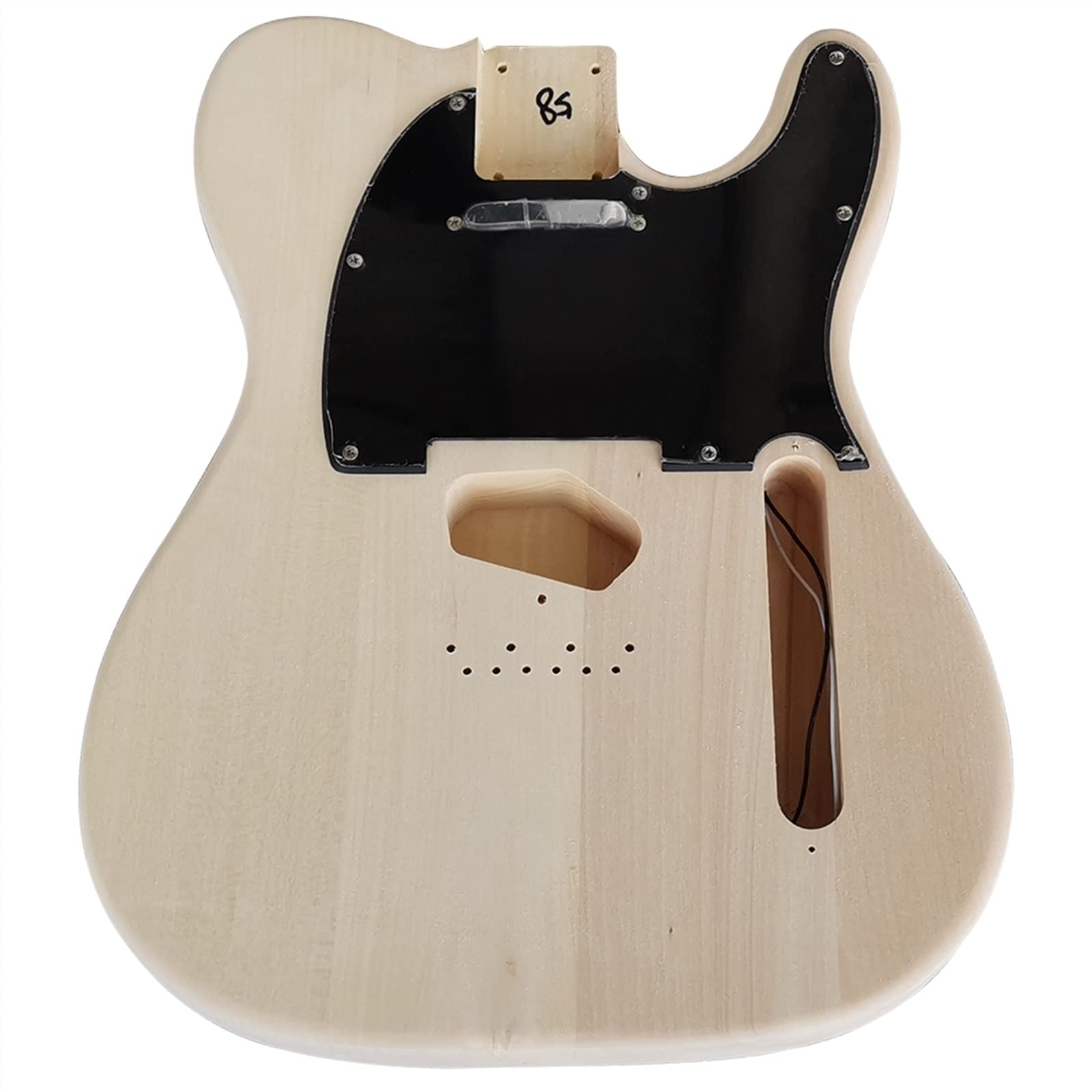 39 Cali Pełny Zestaw DIY Zestaw Gitary Elektrycznej Basswood Body Maple Neck Niedokończone Cały Sprzęt Niedokończony zestaw gitary elektrycznej (Color : 02)