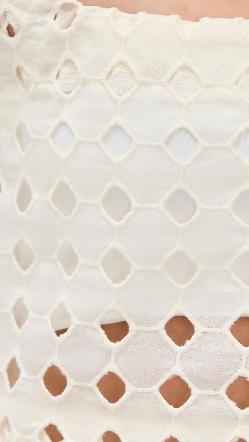 LE BOP Women's Eyelet Desiree Tank - Image 6