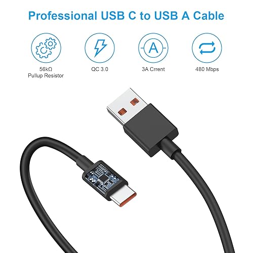 Miniatura 5 de Cargador para JBL Charge 4, Charge 5, JBL Flip 5, Flip 6, JBL Pulse 4, Pulse 5, Clip4, Clip5, JRPOP, Endurance Peak II, altavoces inalámbricos