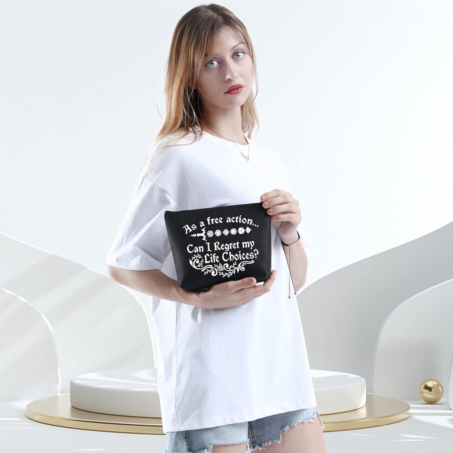 WCGXKO Player Gifts Player Makeup Zipper Pouch Bag (As a free) - Image 5