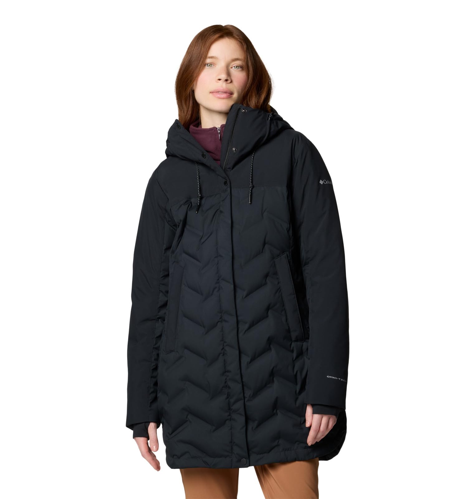 Columbia Mountain Croo III - Chaqueta de plumón para Mujer, Negro -, S