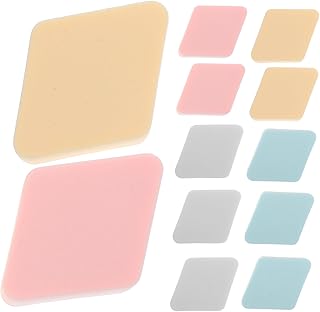 12 Pcs Rhombus-shaped Powder Puff Makeup Appl...