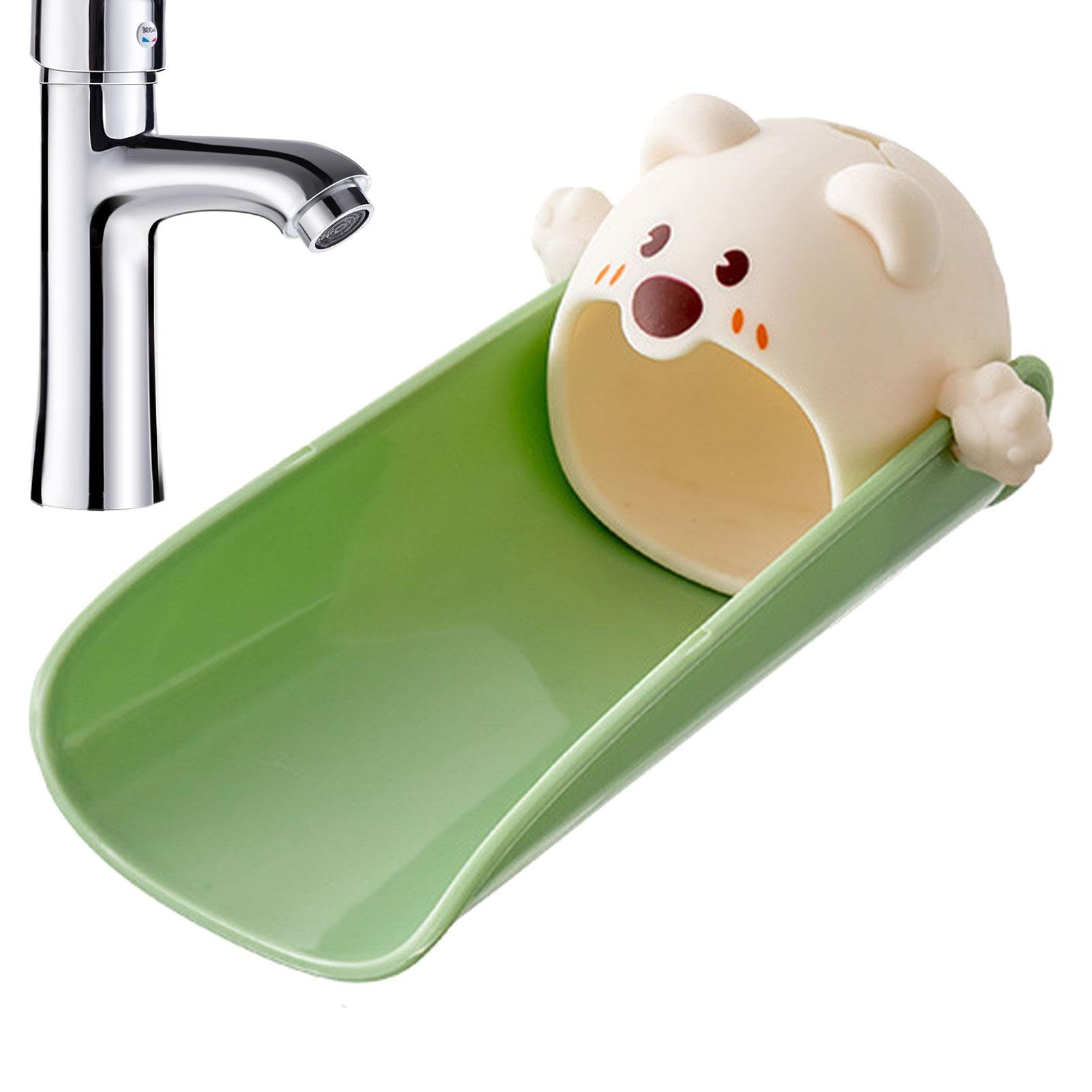 Rallonge De Robinet Pour Enfants - Forme Animale Mignon En Silicone - Anti-Éclaboussures, Ajustable