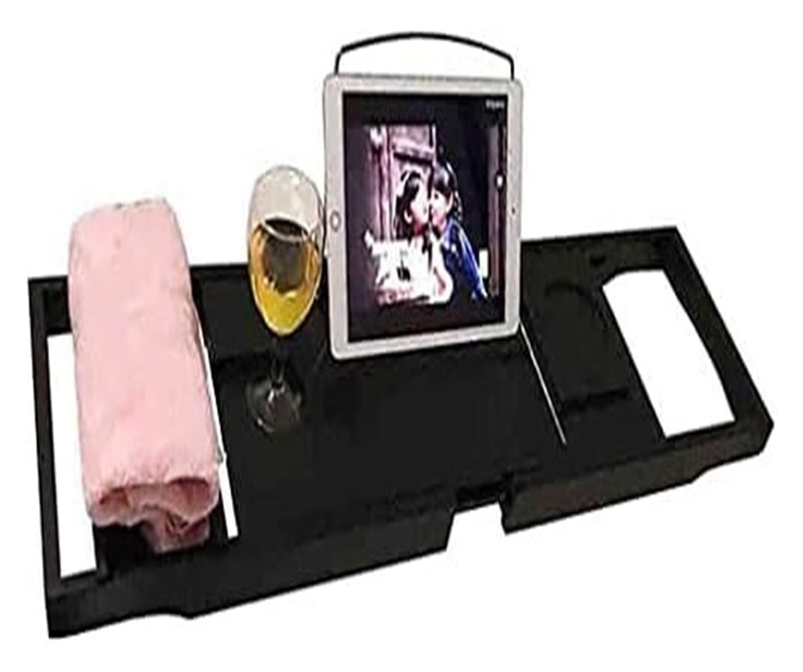 Tacka do wanny Caddy Tray, stojak, teleskopowa deska, wielofunkcyjny stolik, składana pokrywa, brodziki łazienkowe