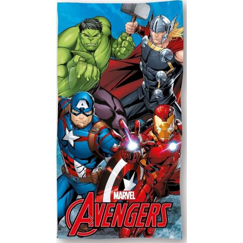 arlis Drap De Plage Avengers Ou Serviette De Bain Avengers 70 X 140 Cm (Drap de Bain Avengers)