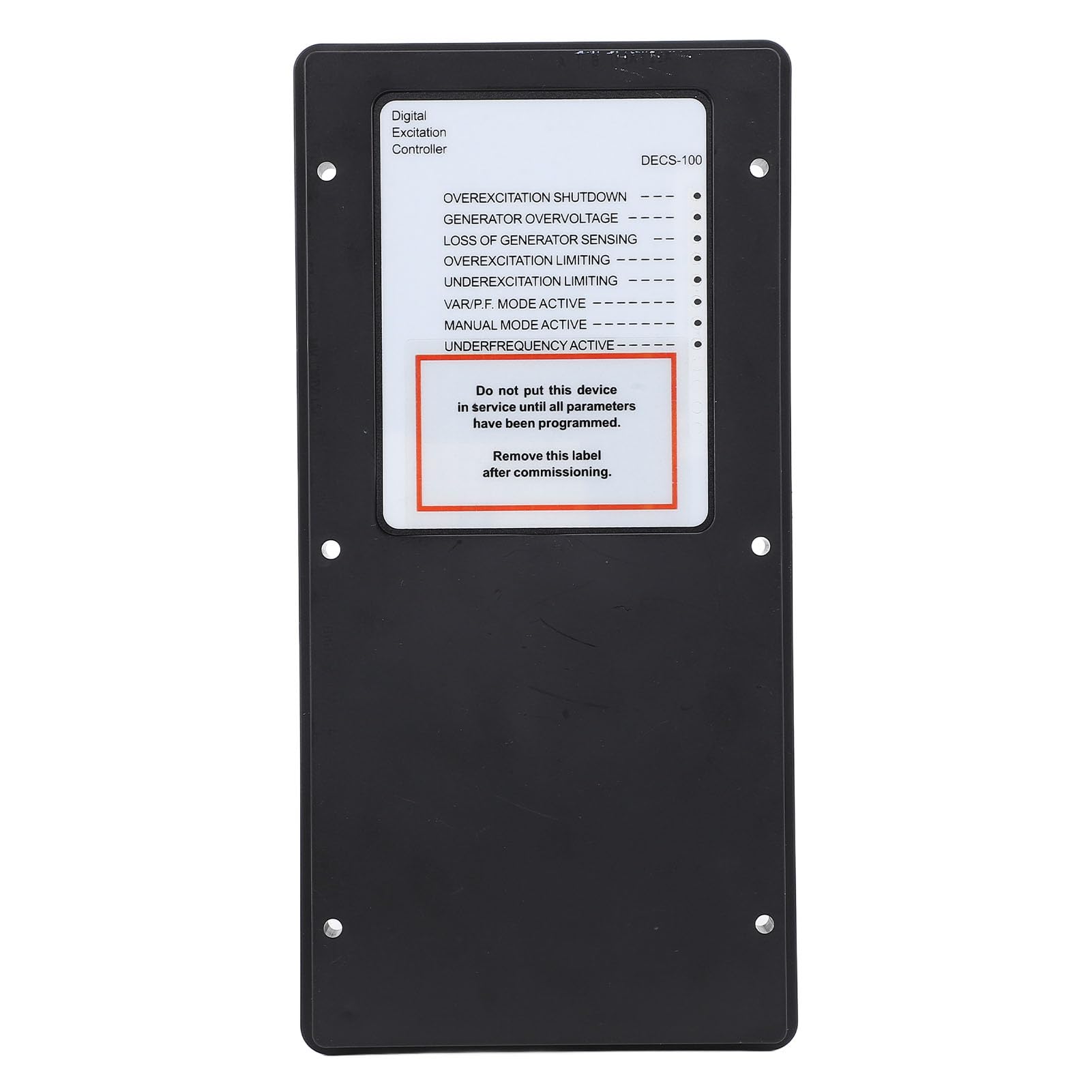 Regulador de Voltaje Automático AVR para Generador Eléctrico, Regulador de Voltaje Confiable con 4 Modos de Control, Plástico y Metal Duraderos, 1 Unidad