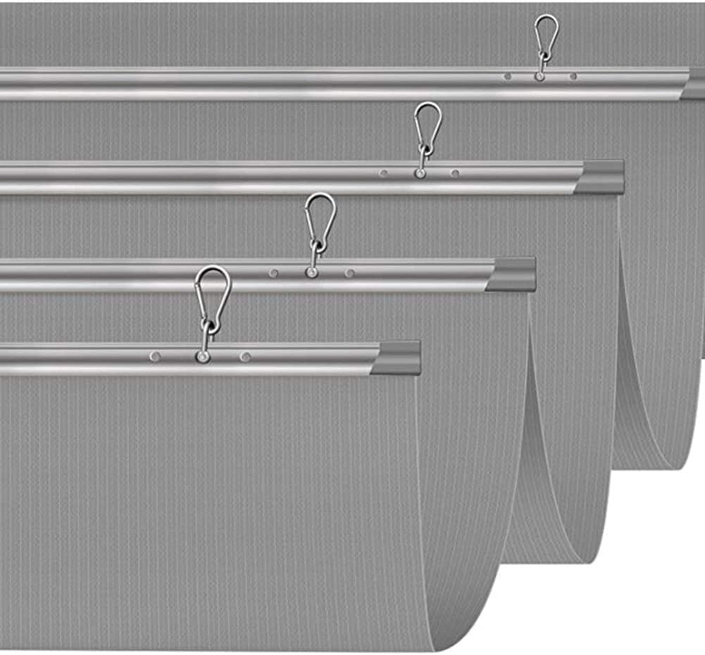 Copertura for Tenda da Sole Retrattile di Ricambio for pergola - Copertura for tettoia Scorrevole a Onda in Filo Metallico for Veranda Coperta(1.5x6m)
