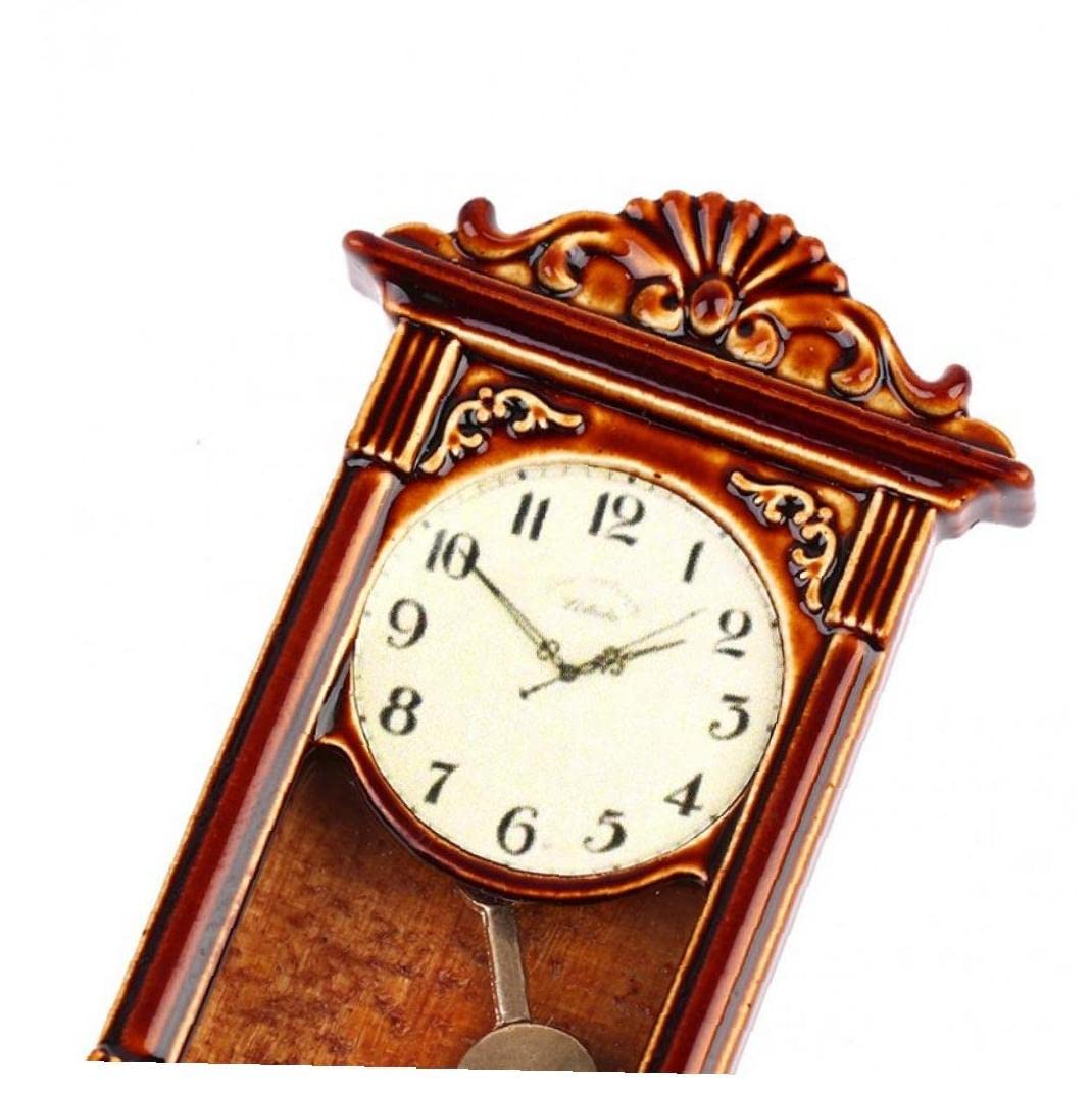 Amazon.co.jp: 1:12スケール ミニチュア 振り子時計 壁掛け時計