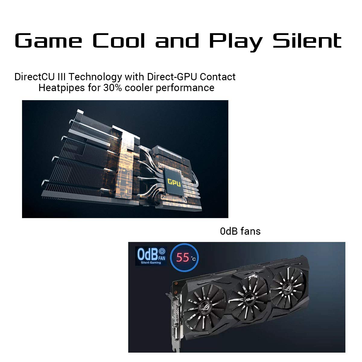 Asus GeForce ROG STRIX-GTX1070-8G-Gaming Scheda Grafica da 8 GB, DDR5