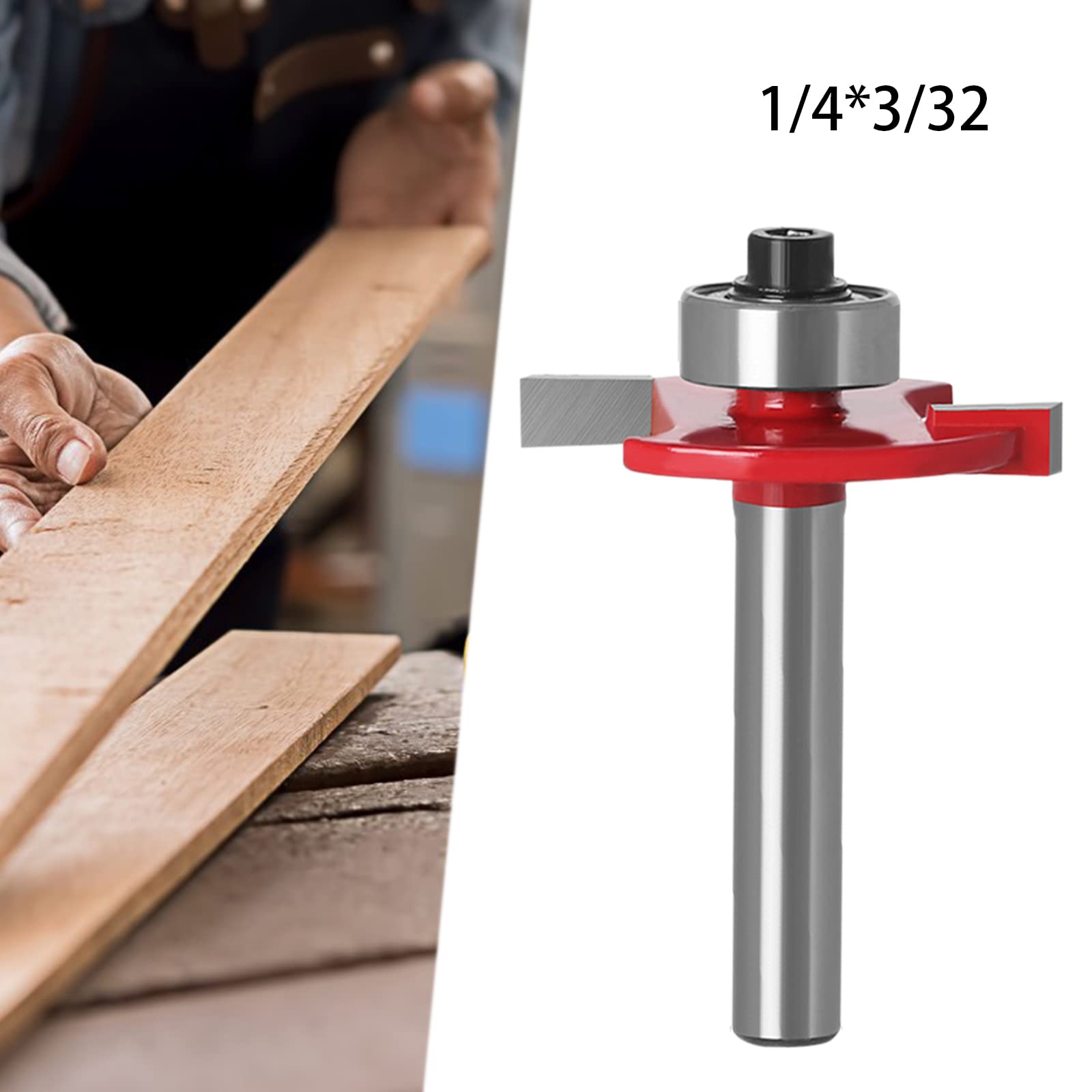 Fraise A Rainurer Kit 27 Fraises Défonceuse 8mm - Avec Embouts Magnétiques Et Roulements - Pour Bois Et Plastique Outillage Bois Professionnel