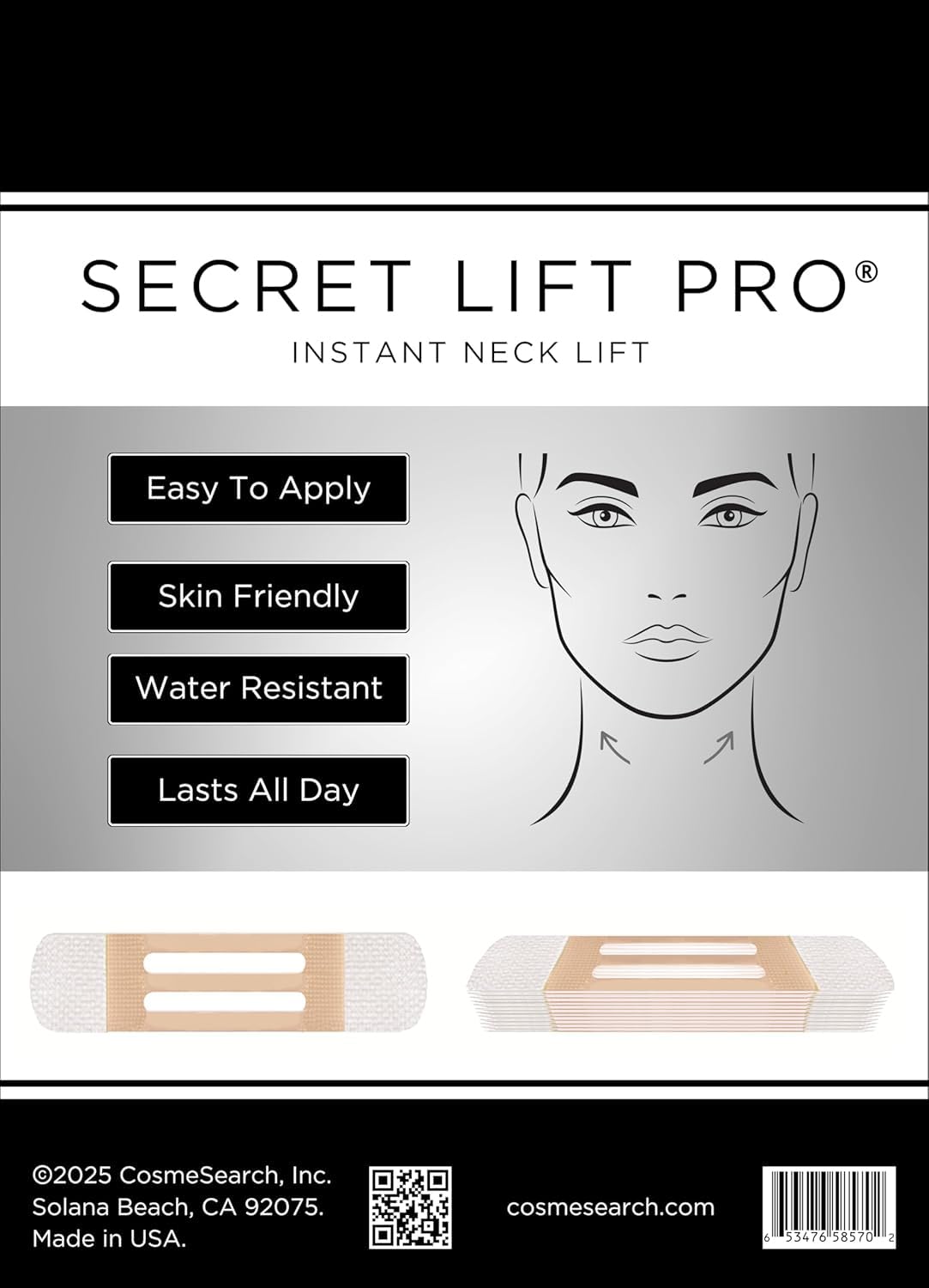 Ultra Secret Lift Pro – Lifteur de cou instantané