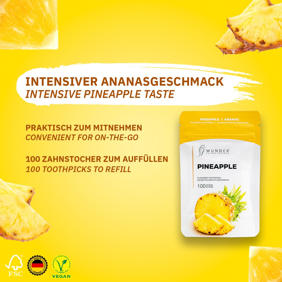 Xero Picks Cure-dents Aromatisés Infusés Pour Aider à Arrêter De Fumer Ou De Vapoter Et Remplacer Les Cigarettes – Sans Nicotine (baies, Lot De 3