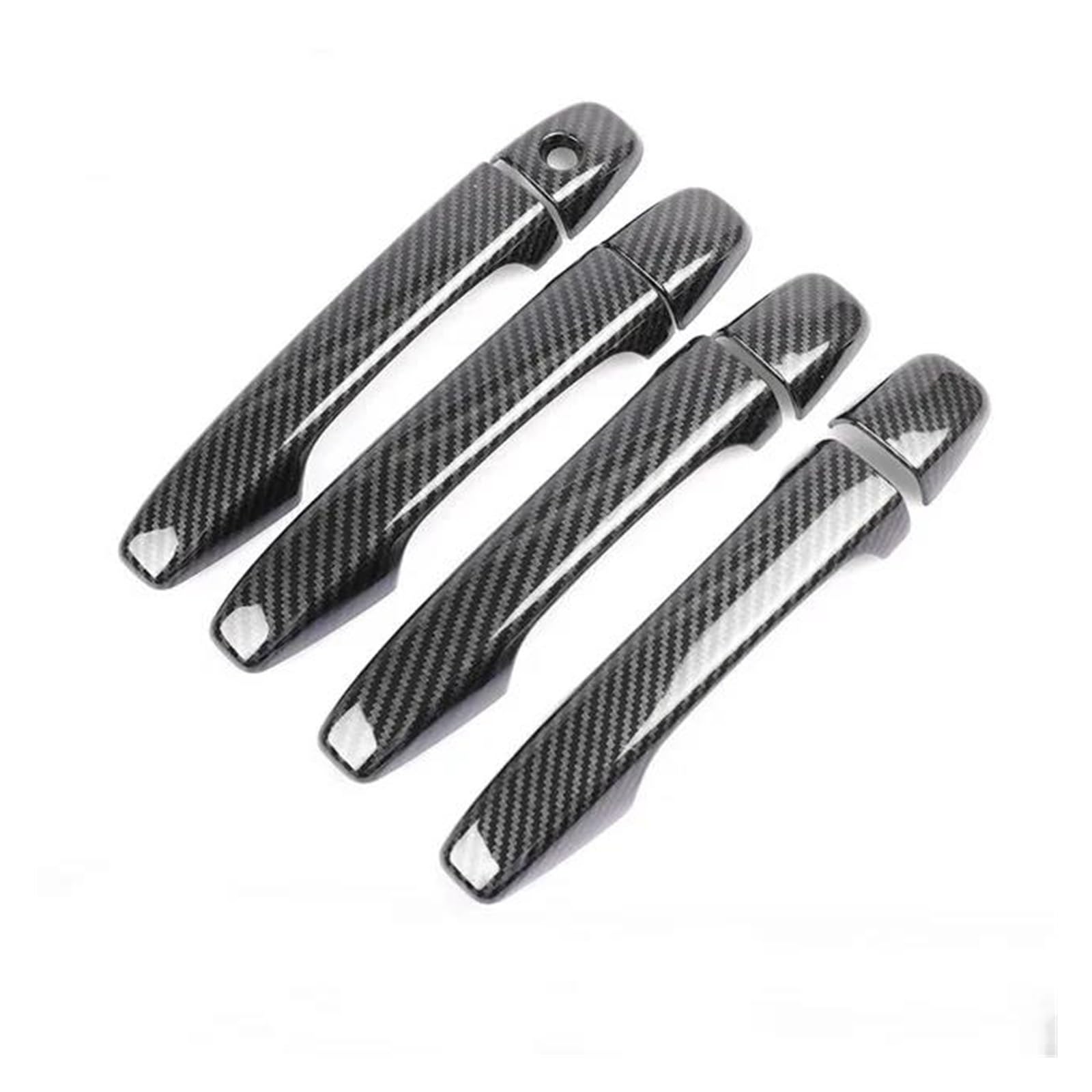 Cavinbdz Carbon Black A For Subaru Wrx Sti Xv 2014 2015 2016 2017 Car Exterior Door Handle Cover Trims (Carbon Black A)