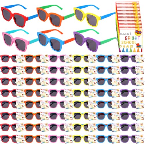 Lunmon 48 Set End of the School Year Gift Neon